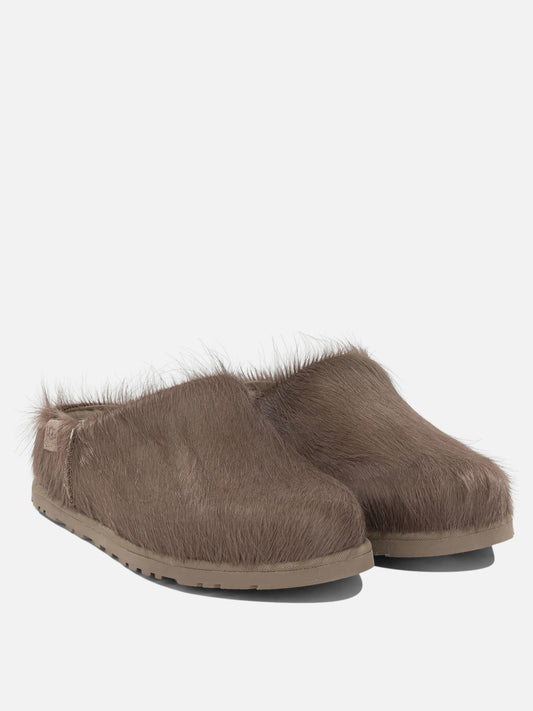 Ugg "Otzo Hair" Clogs Brown