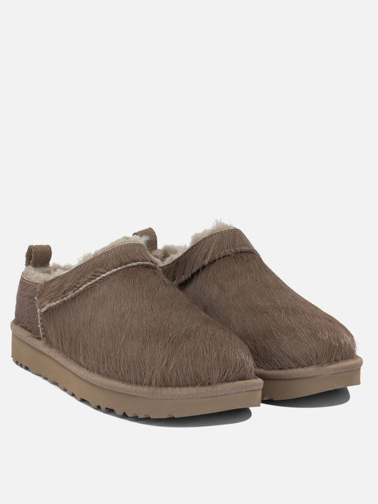 Ugg "Micro" Pull-On Ankle Boots Brown