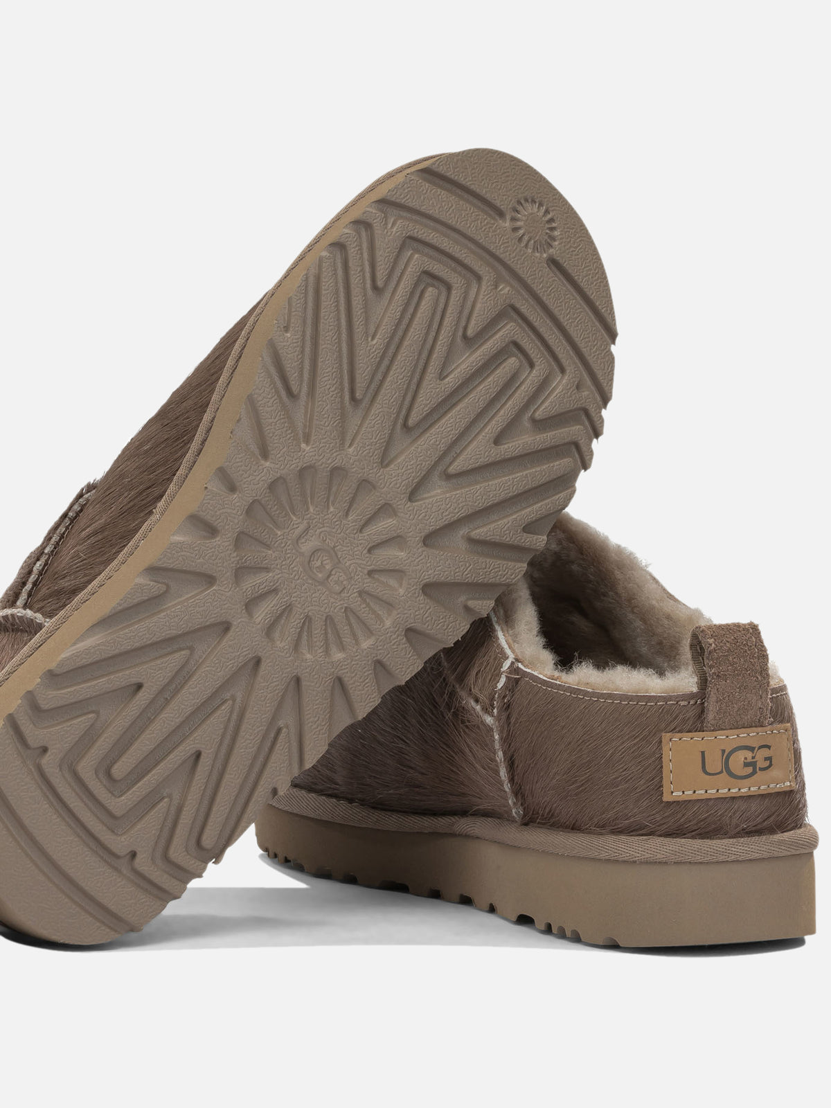 Ugg "Micro" Pull-On Ankle Boots Brown
