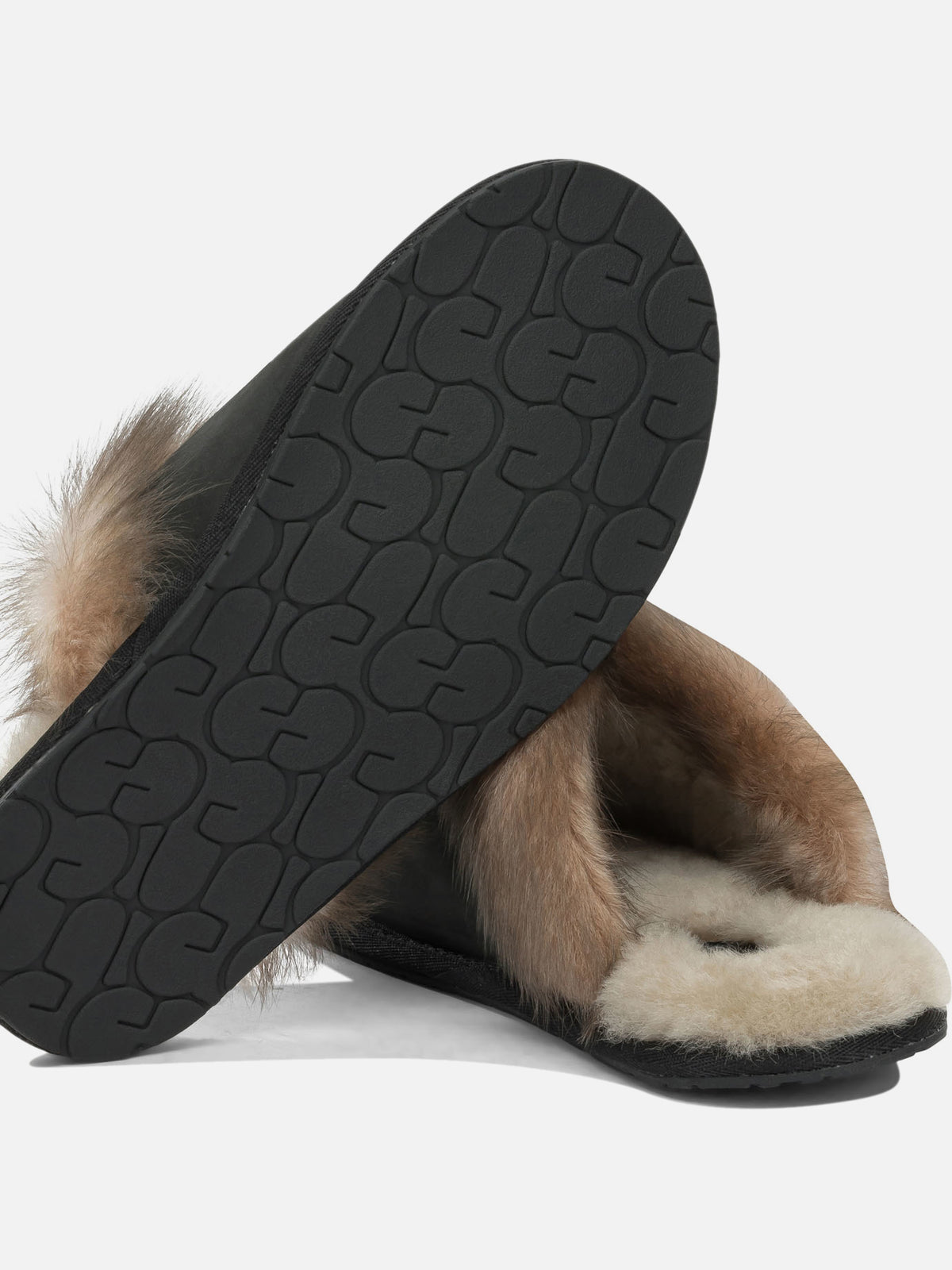 Ugg "Scuffette" Slippers Black