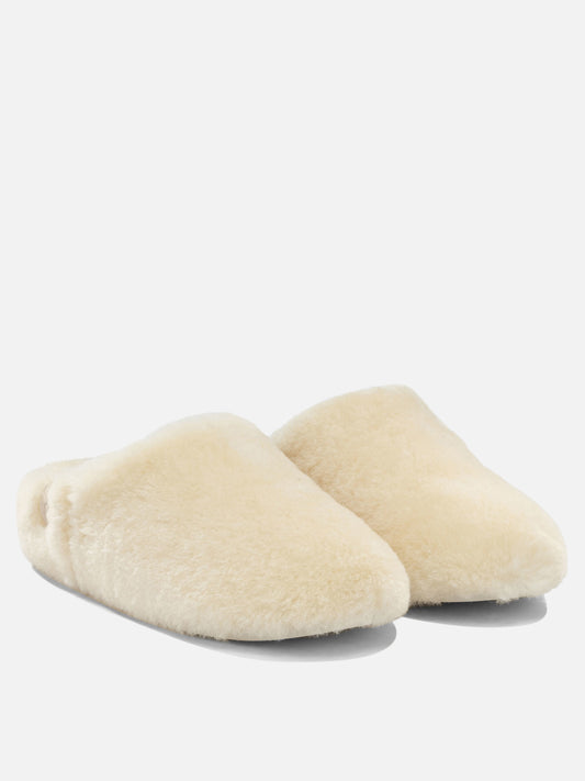 Ugg "Elea Fluffed" Slippers White