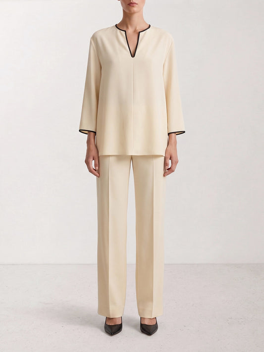 Blouses Solid colour White - Valentino Women | PLP | VIETTI Online Store | 2