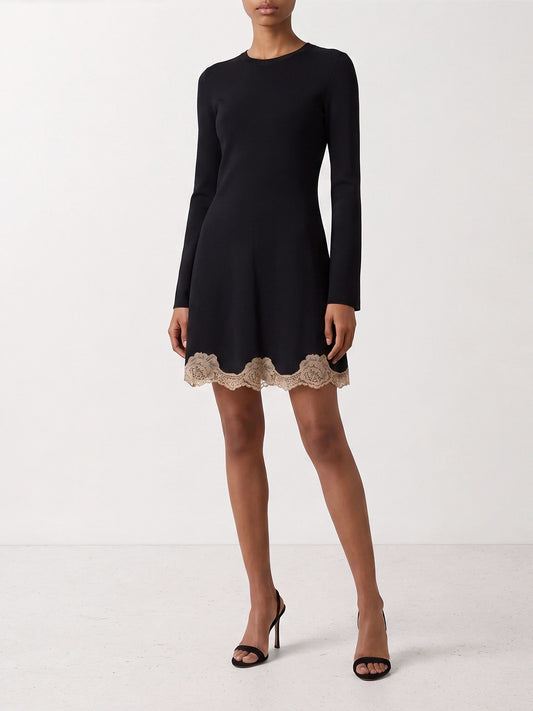 Mini dresses Solid colour Black - Valentino Women | PLP | VIETTI Online Store | 2