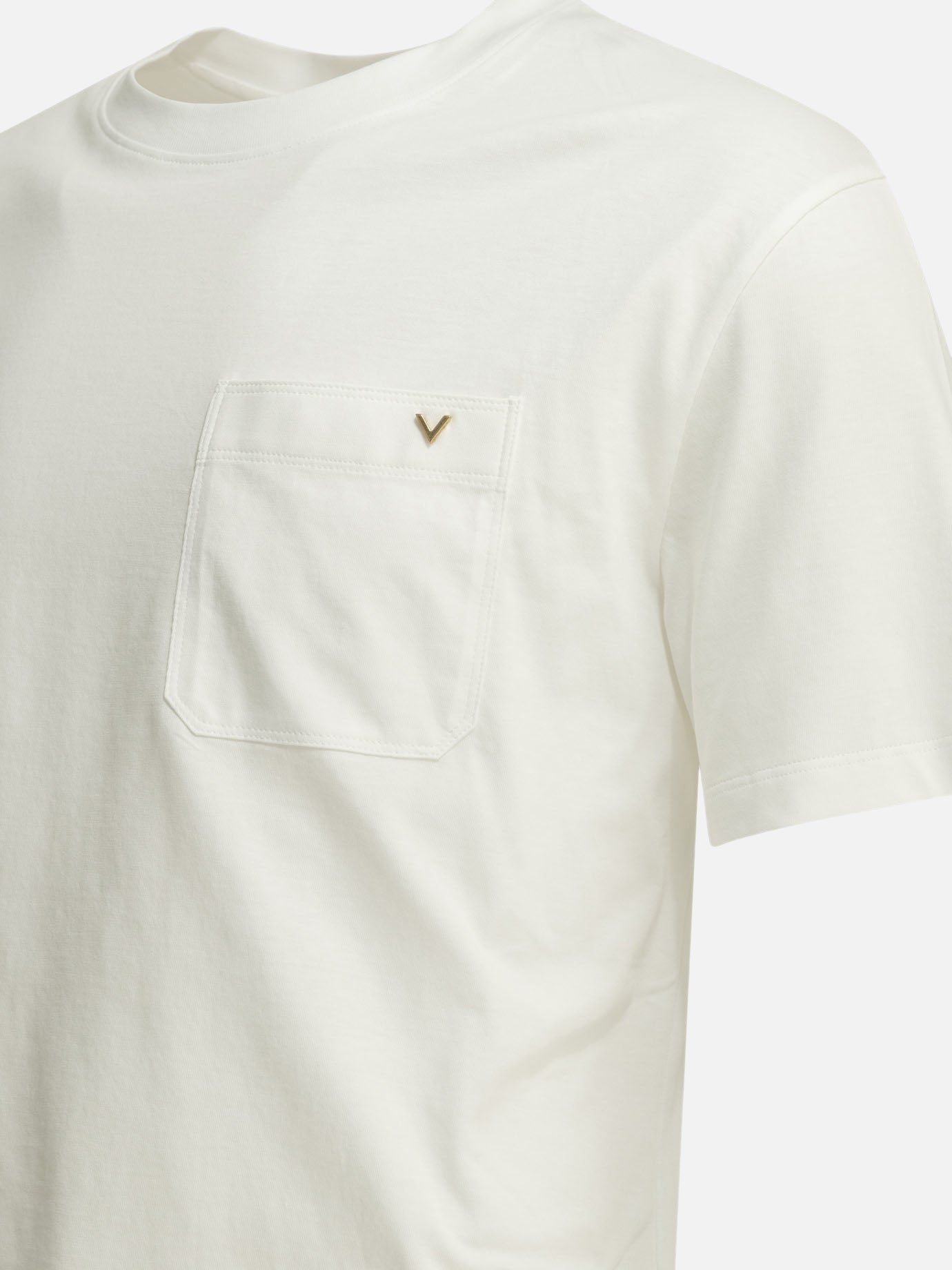 Crewneck t-shirts Logo White - Valentino Men | PDP | VIETTI Online Store | Zoom-Modal_4