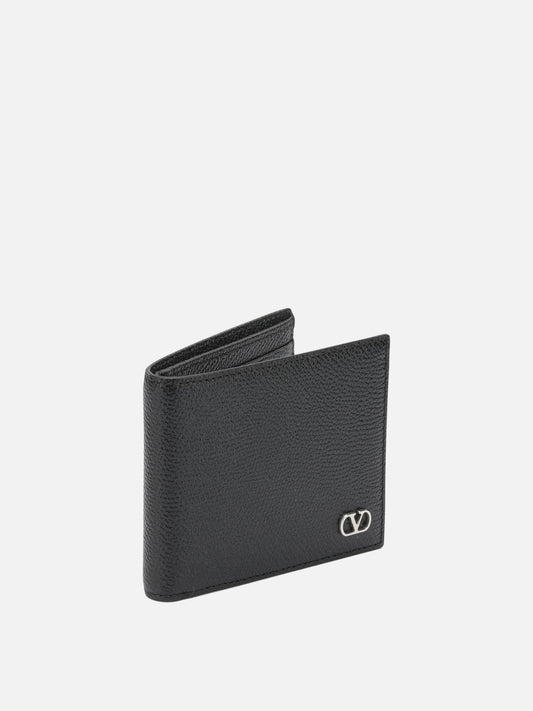 Portafogli 100% lamb leather Nero - Valentino Garavani Uomo | PLP | VIETTI Online Store | 2