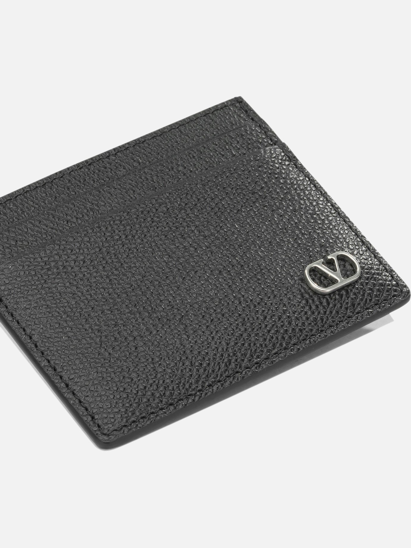 Portacarte 100% lamb leather Nero - Valentino Garavani Uomo | PDP | VIETTI Online Store | Zoom-Modal_4