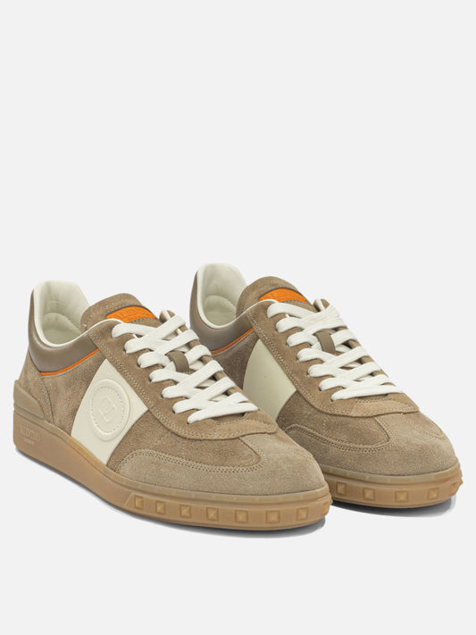 Low top sneakers 100% calf leather - 100% rubber Beige - Valentino Garavani Men | PDP | VIETTI Online Store | 2