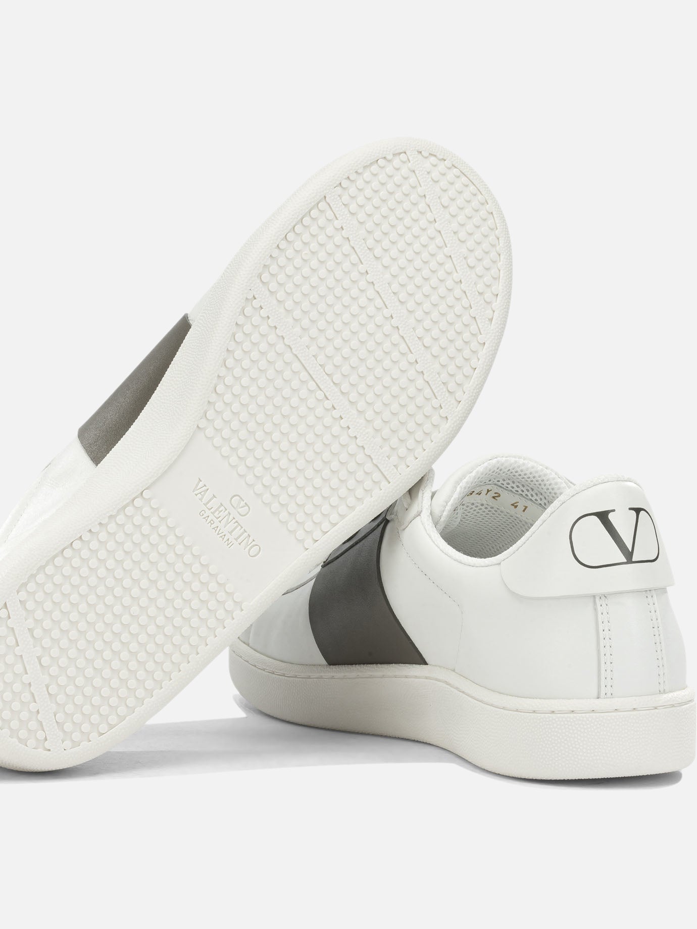 Low top sneakers 100% leather - 100% rubber Green - Valentino Garavani Men | PDP | VIETTI Online Store | Zoom-Modal_5