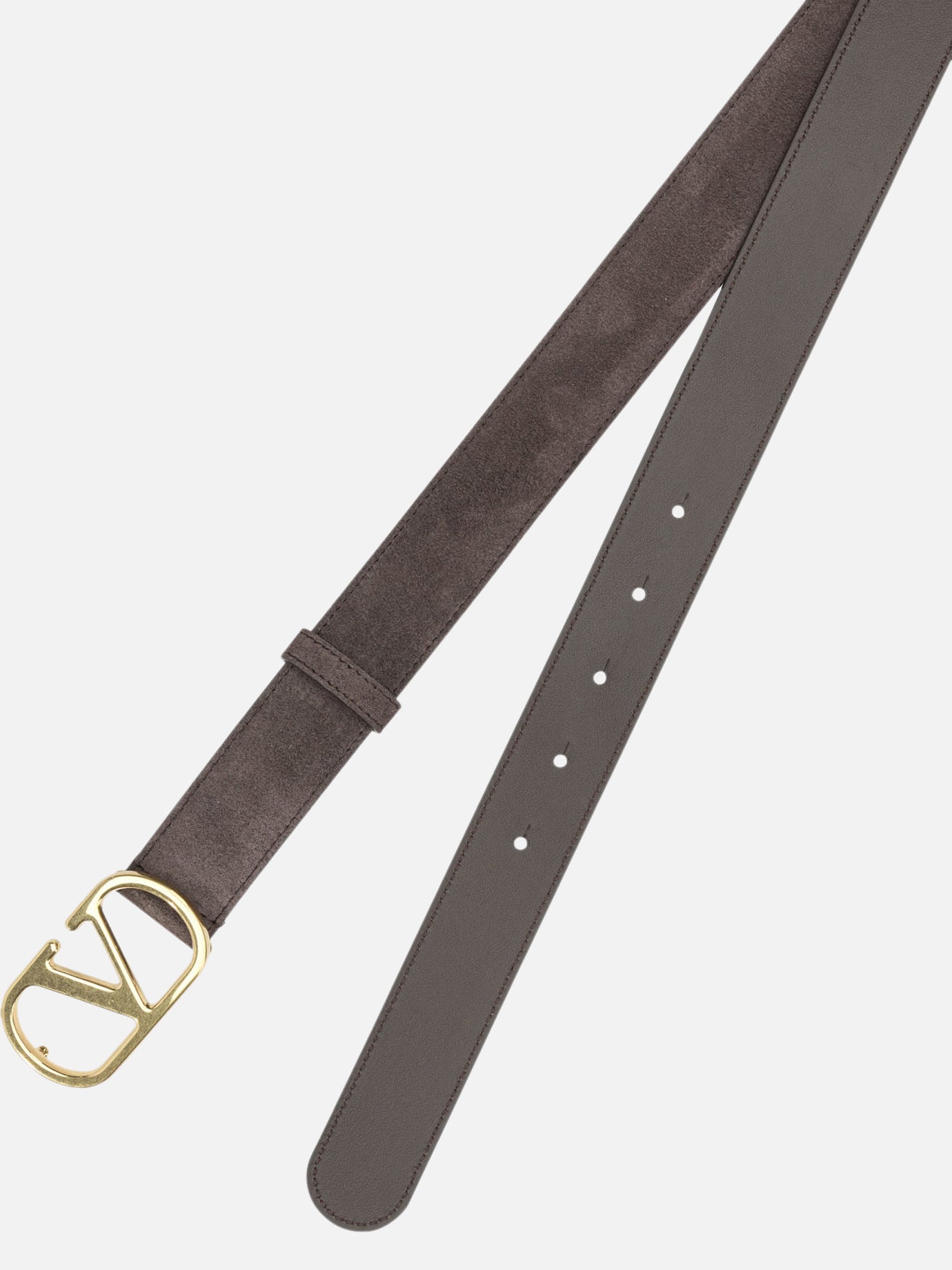 Leather belts 100% cow leather Brown - Valentino Garavani Men | PDP | VIETTI Online Store | Zoom-Modal_2