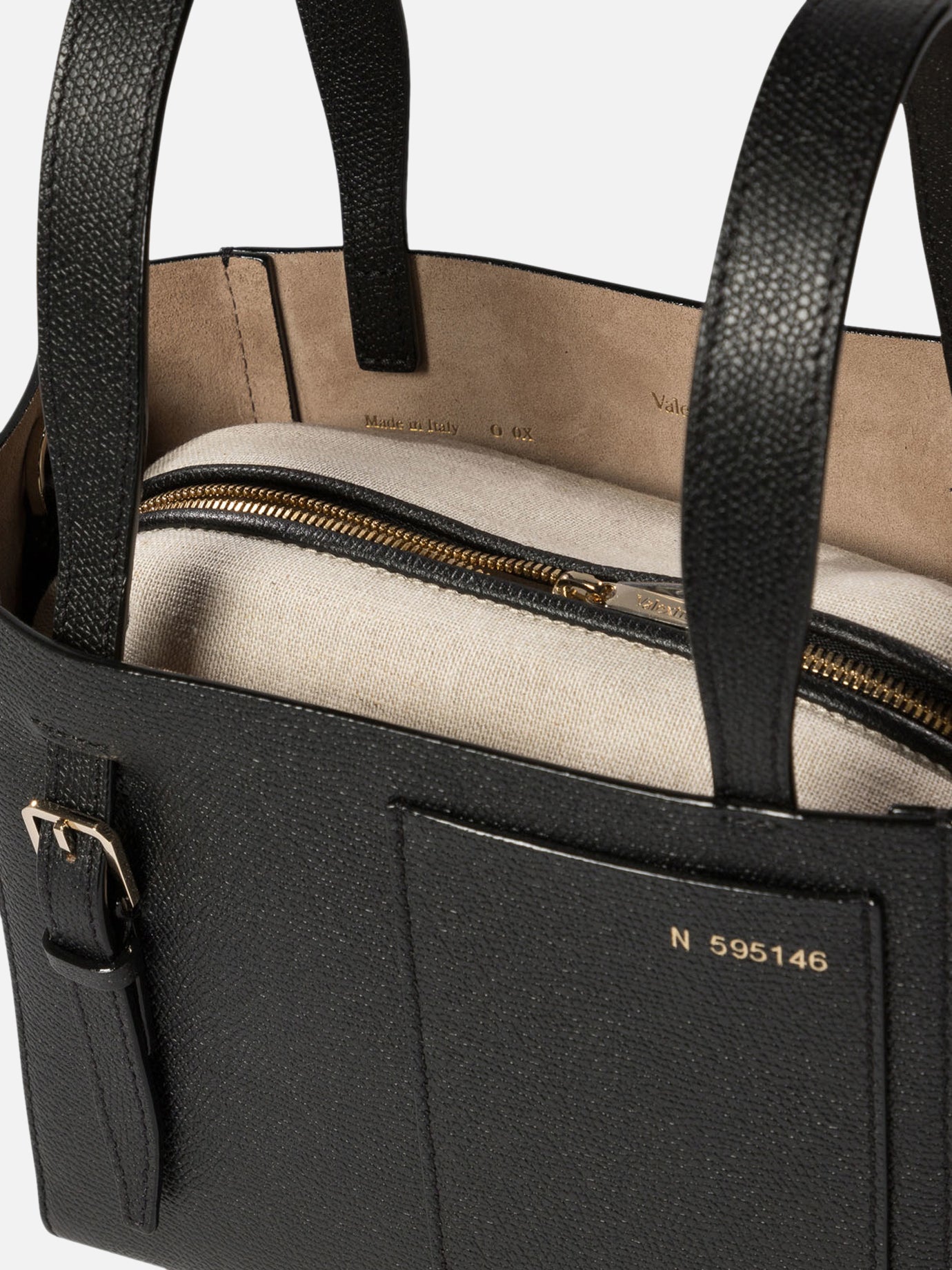 Small bags 100% calf leather Black - Valextra Women | PDP | VIETTI Online Store | Zoom-Modal_5
