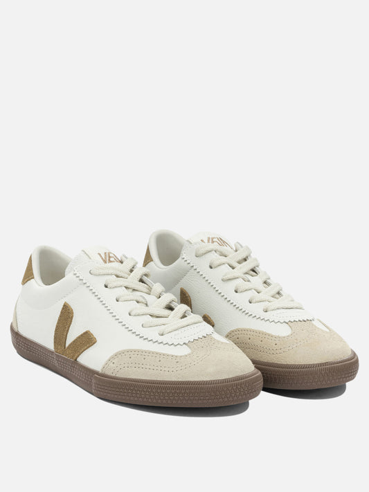 Veja "Volley" Low-Top Sneakers Beige