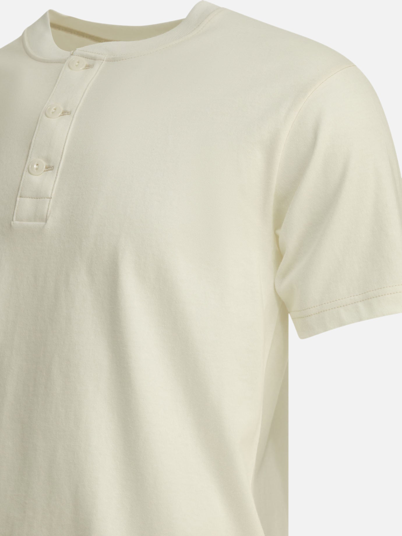 Henley t-shirts Solid colour White - Whitesville Men | PDP | VIETTI Online Store | Zoom-Modal_4