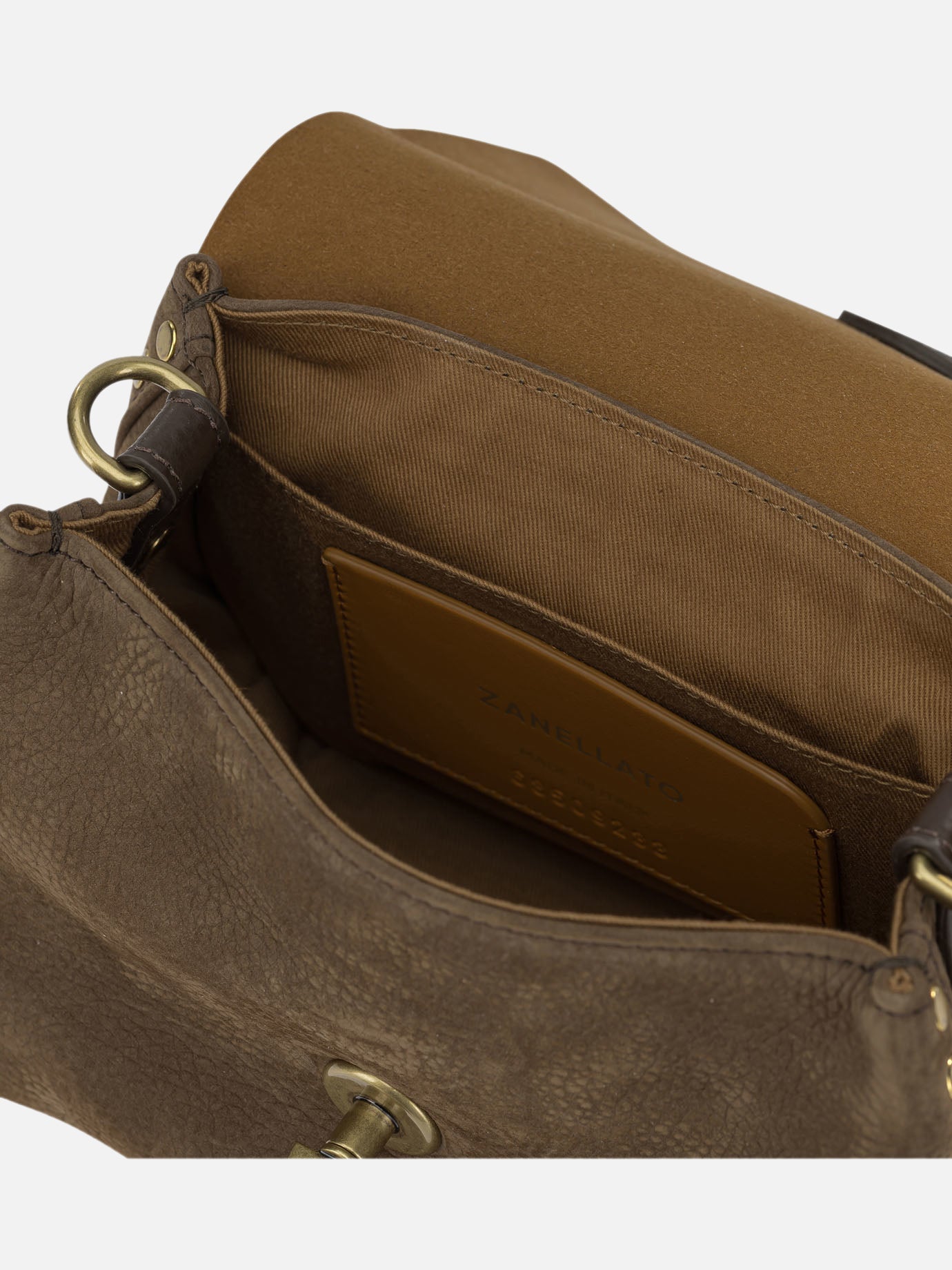 Small bags 100% bovine leather - Lining: 100% cotton Brown - Zanellato Women | PDP | VIETTI Online Store | Zoom-Modal_5