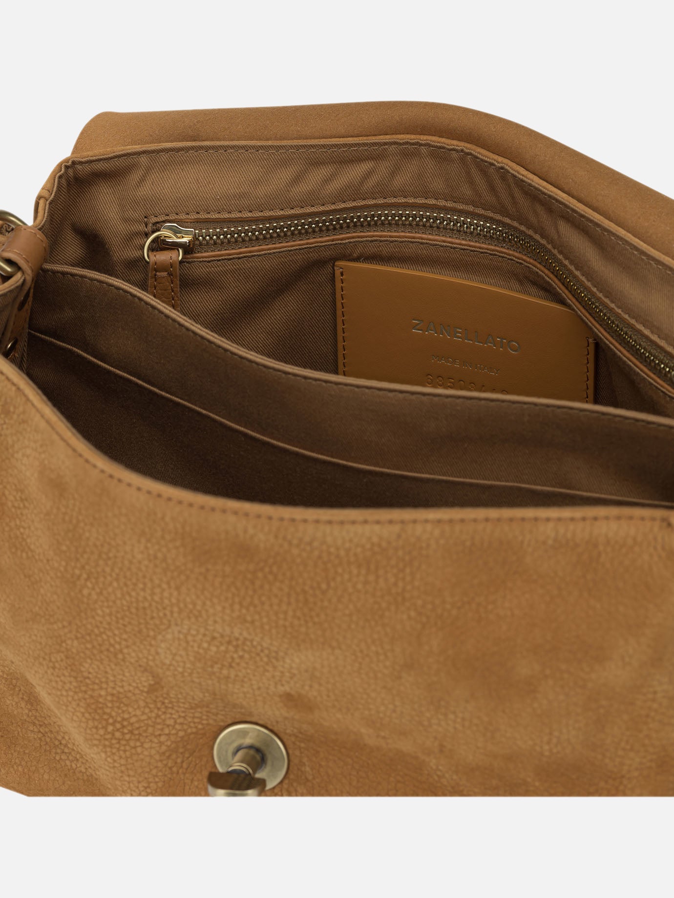 Small bags 100% bovine leather - Lining: 100% cotton Brown - Zanellato Women | PDP | VIETTI Online Store | Zoom-Modal_5