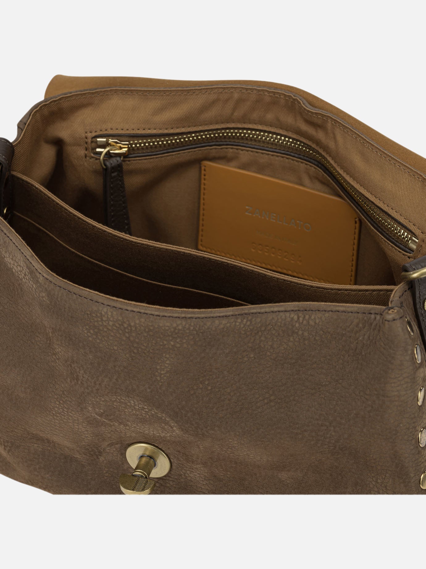 Small bags 100% bovine leather - Lining: 100% cotton Brown - Zanellato Women | PDP | VIETTI Online Store | Zoom-Modal_5