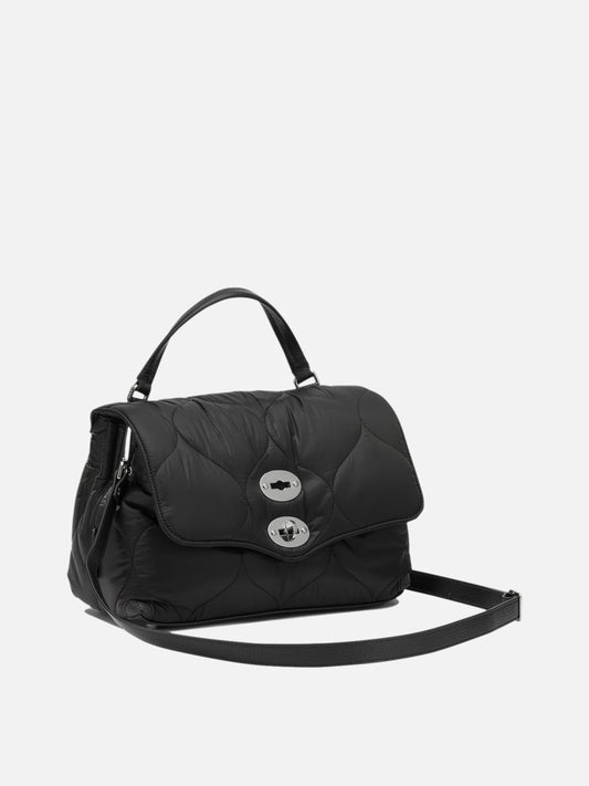 Zanellato "Postina® Lunaria" Medium Handbag Black