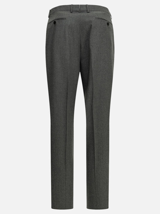 Zegna Tailored wool pants Grey