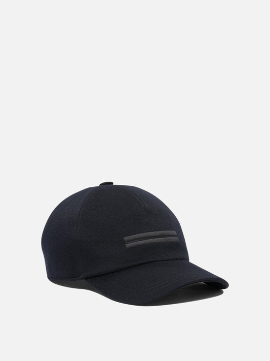 Baseball caps 100% cashmere - Lining: 90% wool 10% cashmere Blue - Zegna Men | PDP | VIETTI Online Store | 2