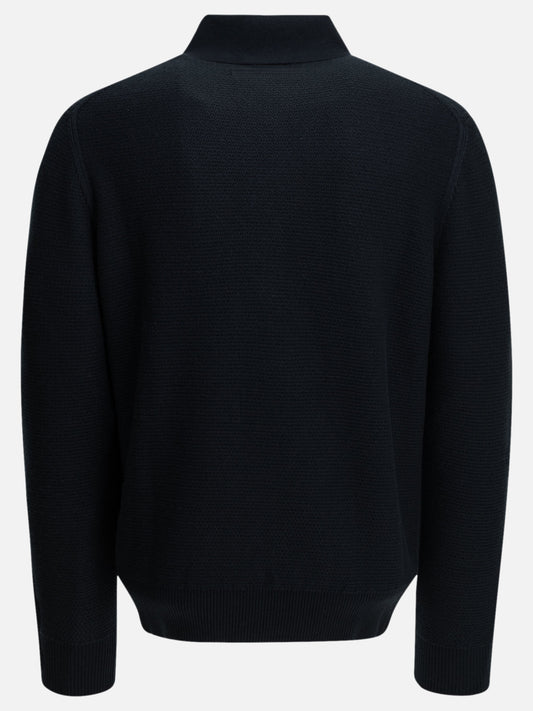 Zegna Cashmere polo sweater Blue