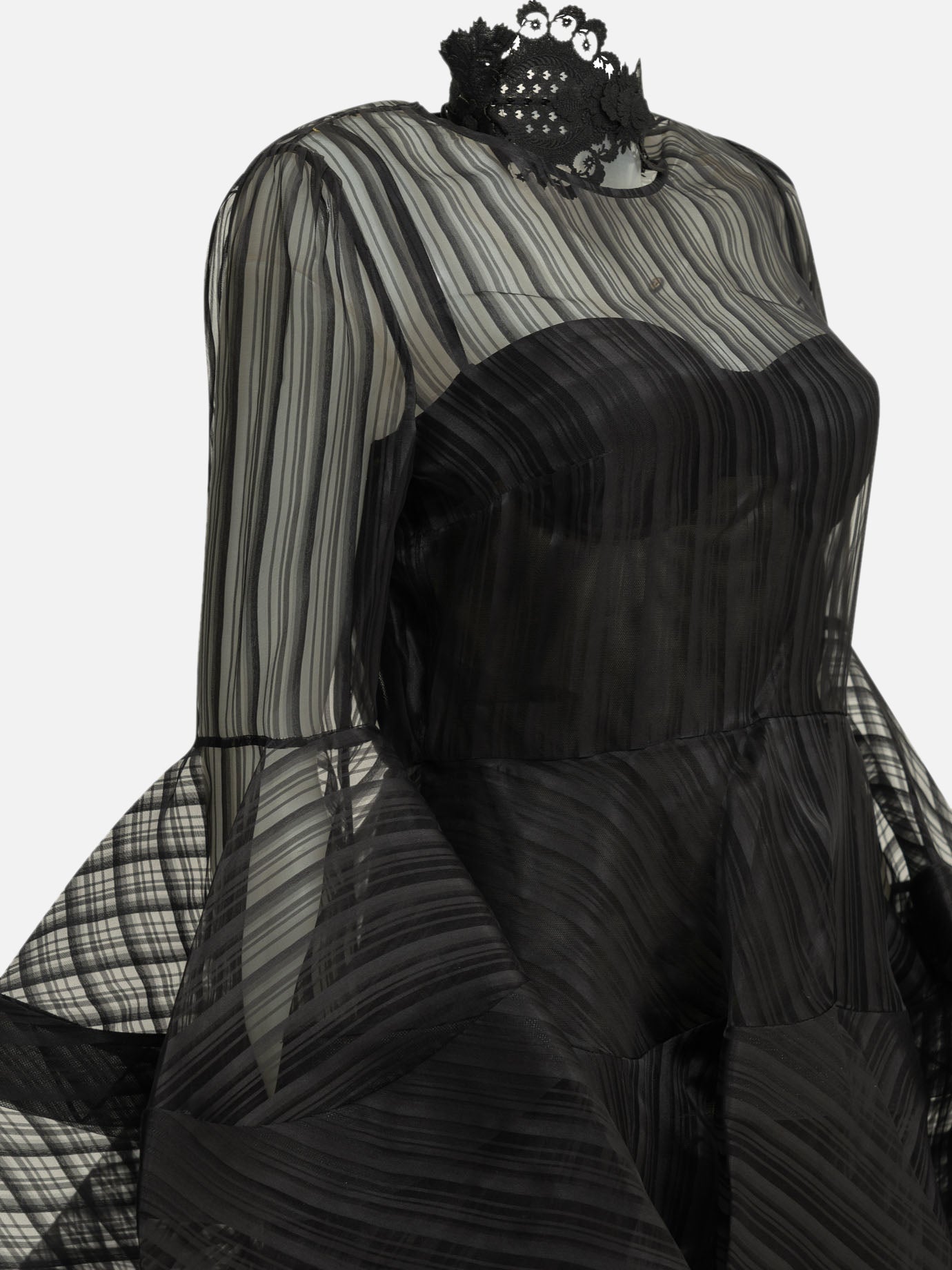 Zimmermann "Valiant" Short Dress Black