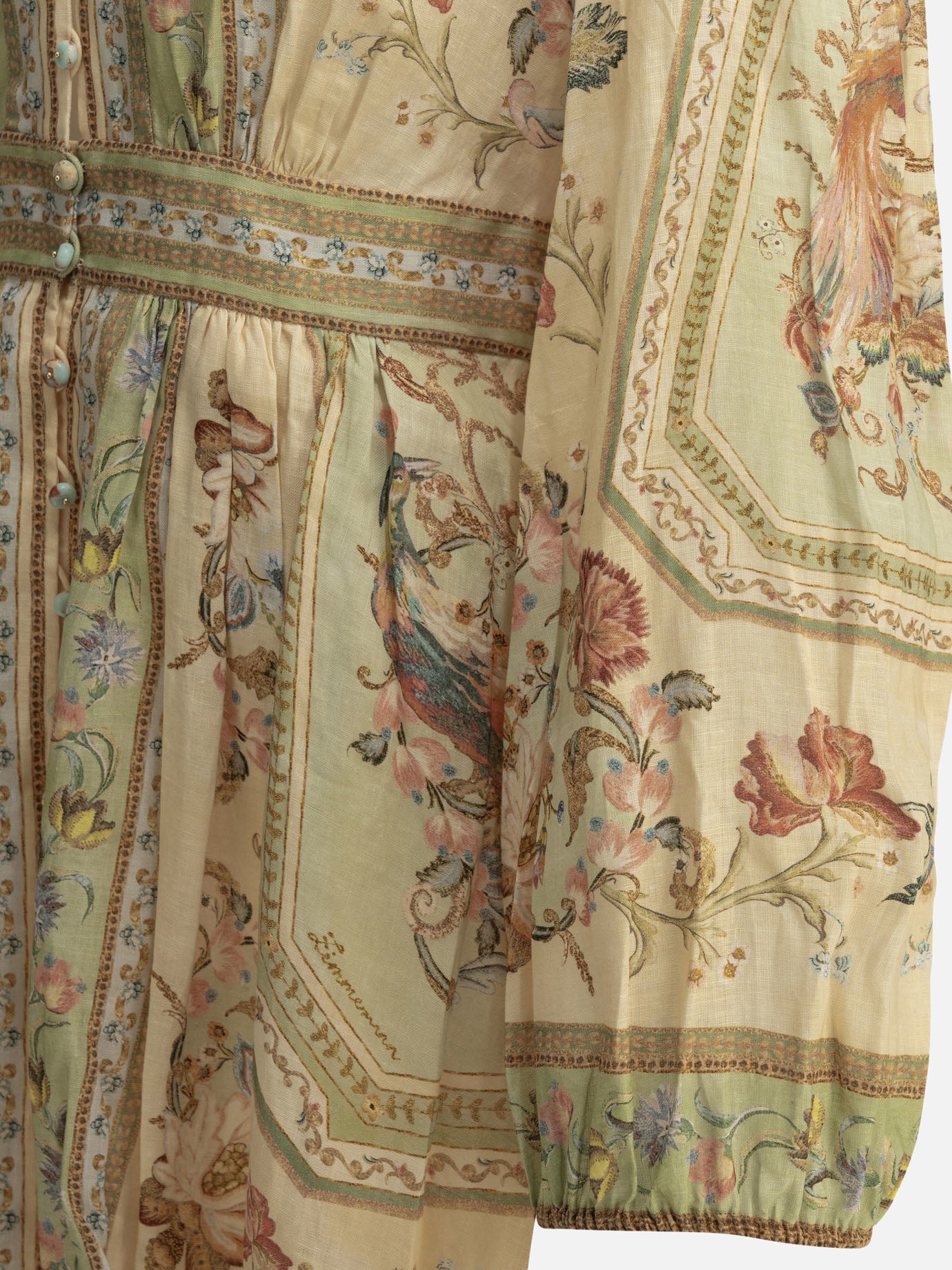 Mini dresses Floral Beige - Zimmermann Women | PDP | VIETTI Online Store | Zoom-Modal_6
