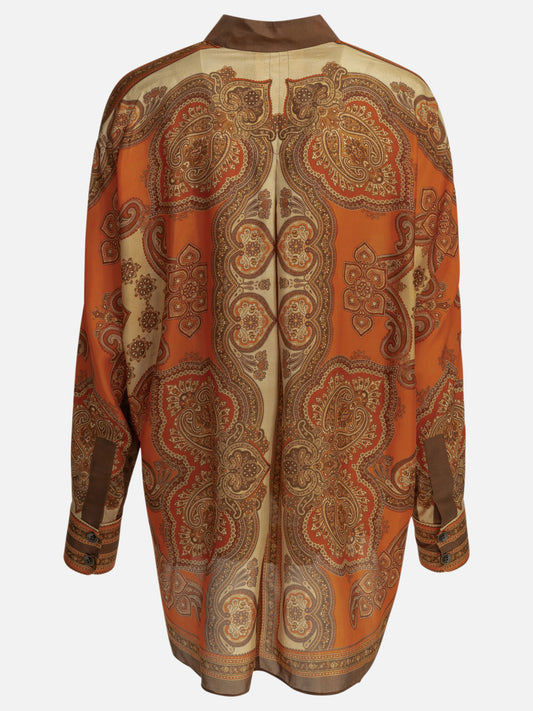 Casual shirts Paisley Orange - Zimmermann Women | PLP | VIETTI Online Store | 2