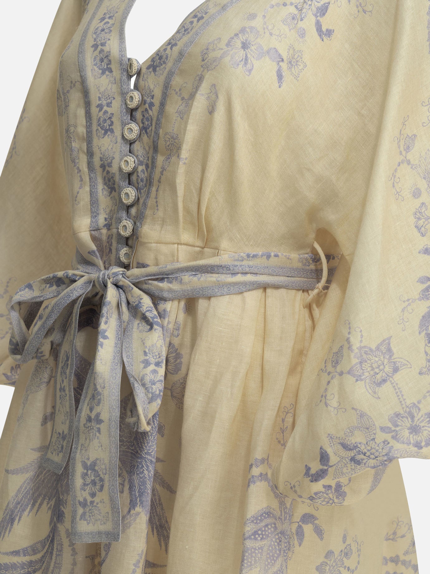 Mini dresses Floral White - Zimmermann Women | PDP | VIETTI Online Store | Zoom-Modal_4