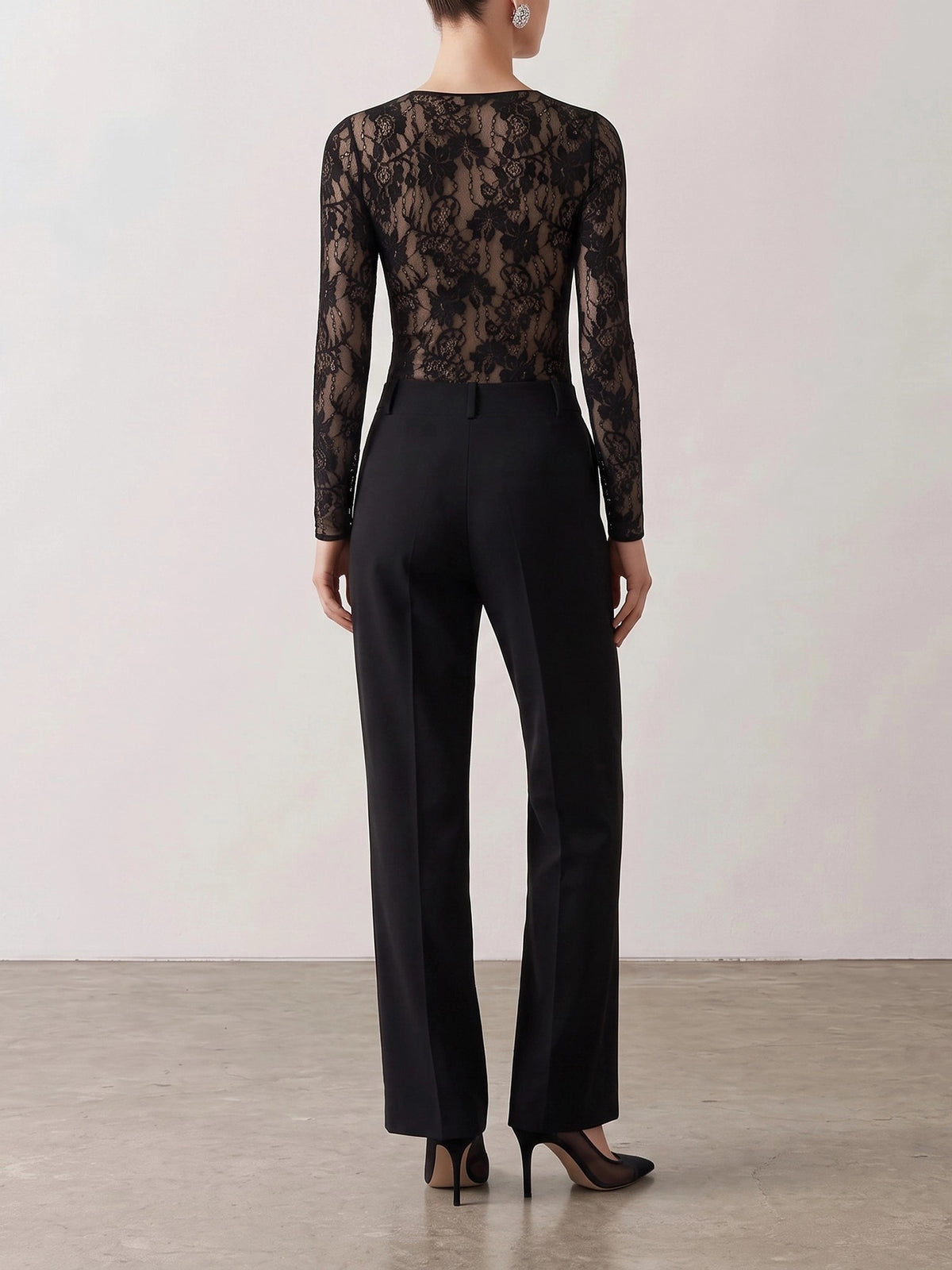Zimmermann Lace bodysuit Black