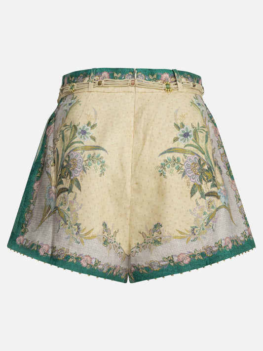 Short con lacci Floral Azzurro - Zimmermann Donna | PLP | VIETTI Online Store | 2