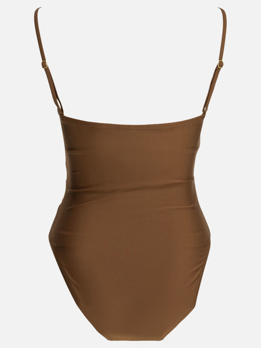 Swimsuits Solid colour Brown - Zimmermann Women | PLP | VIETTI Online Store | 2