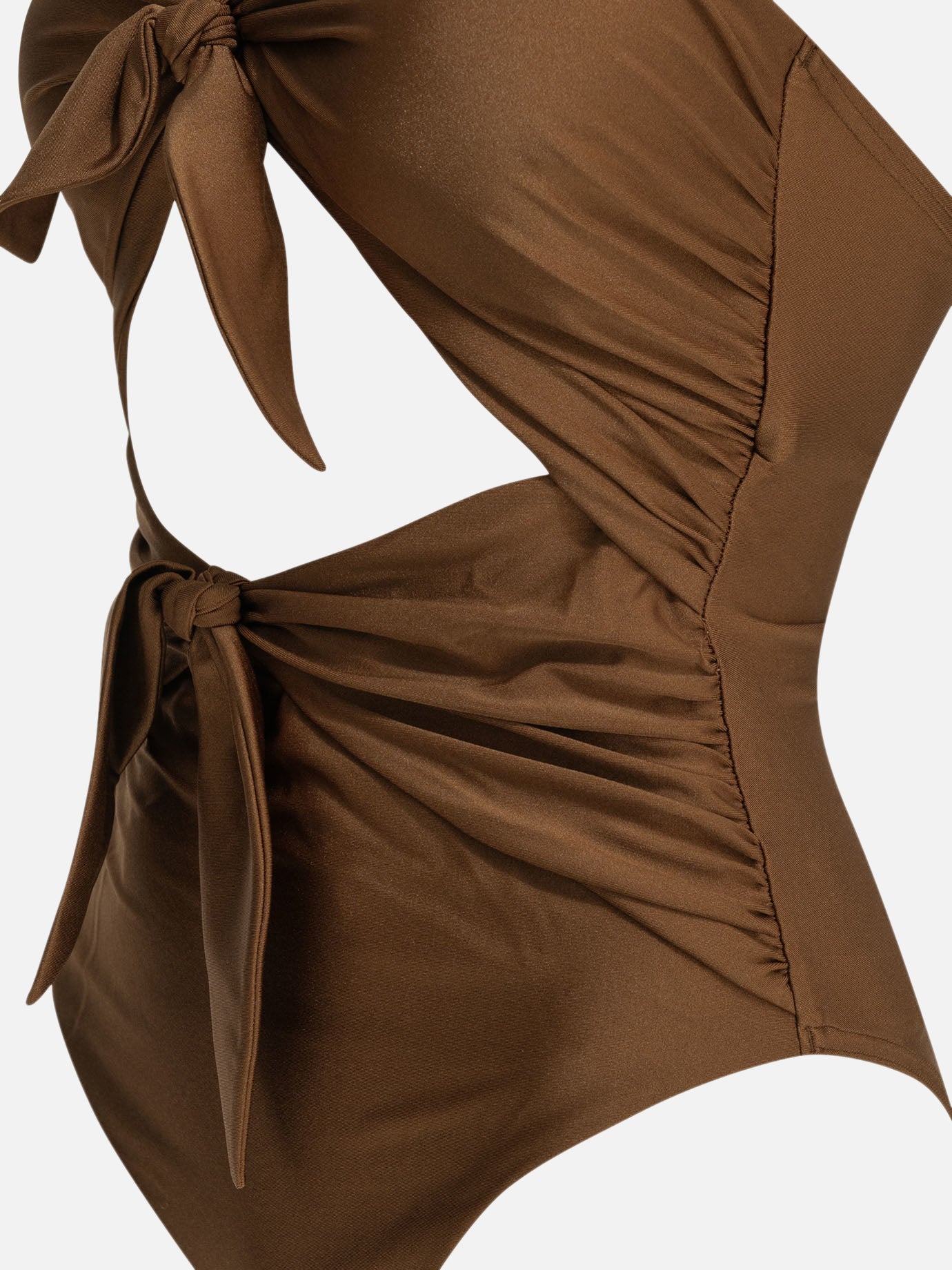 Swimsuits Solid colour Brown - Zimmermann Women | PDP | VIETTI Online Store | Zoom-Modal_4