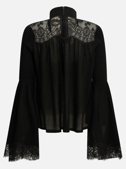 Blouses Lace Black - Zimmermann Women | PDP | VIETTI Online Store | 2