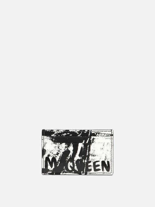 "McQueen Graffiti" card holder