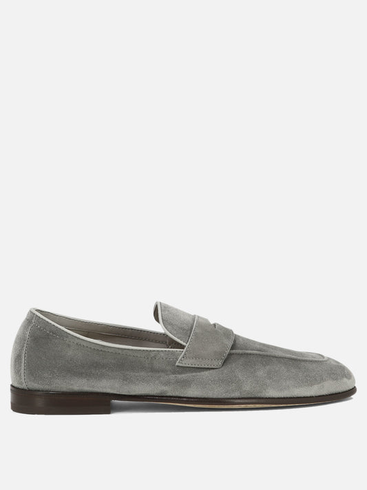 Unlined suede Penny Loafer