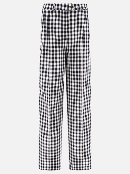 Gingham trousers