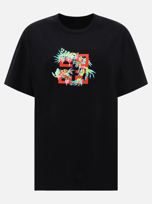 "4G Flowers" printed t-shirt