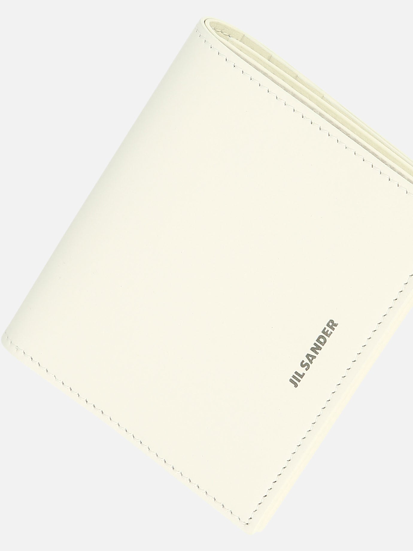 Folded wallet with embossed Jil Sander logo V
