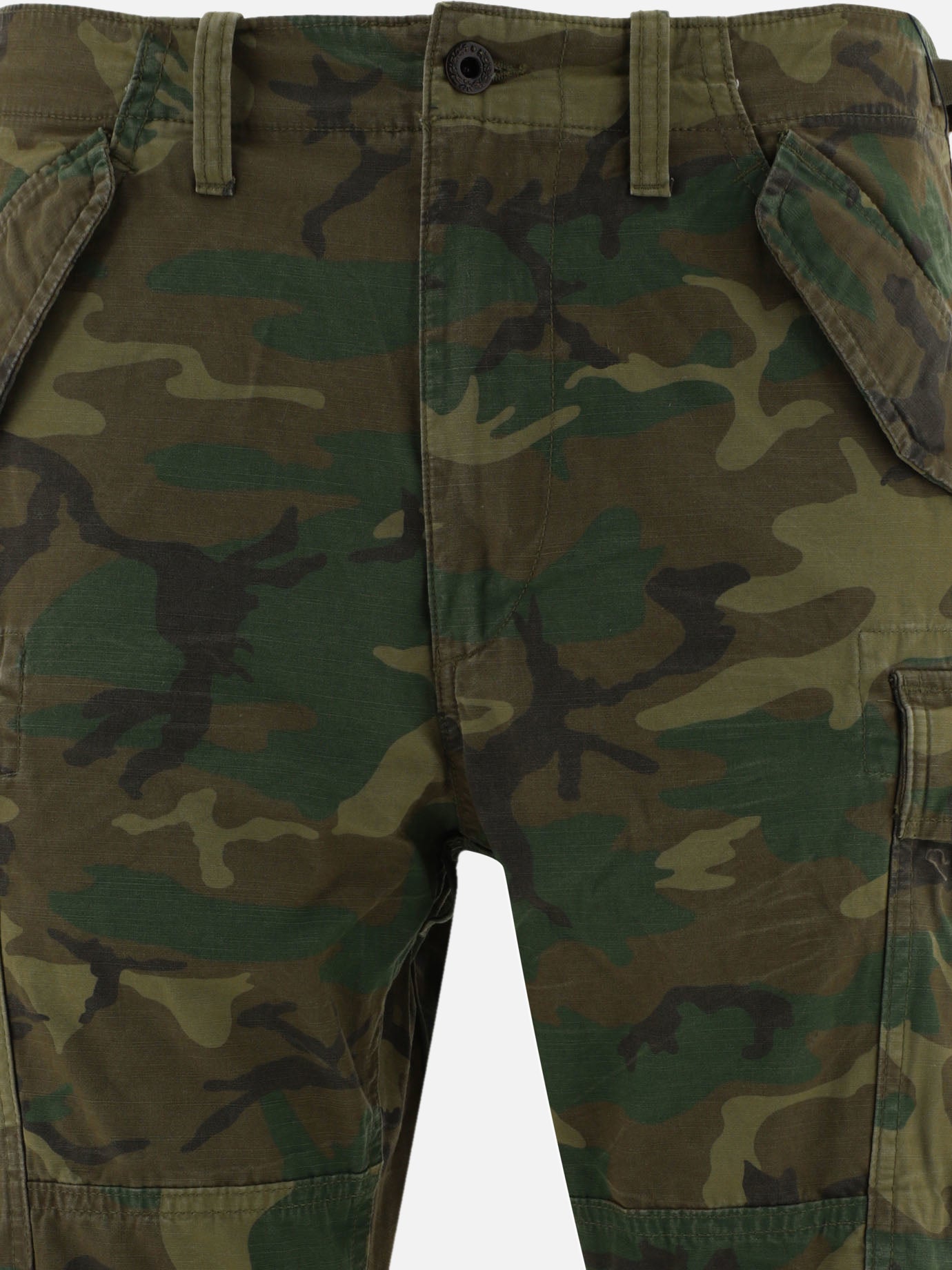 Pantaloni cargo camouflage