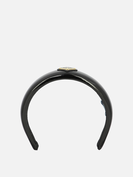 Patent leather hairband