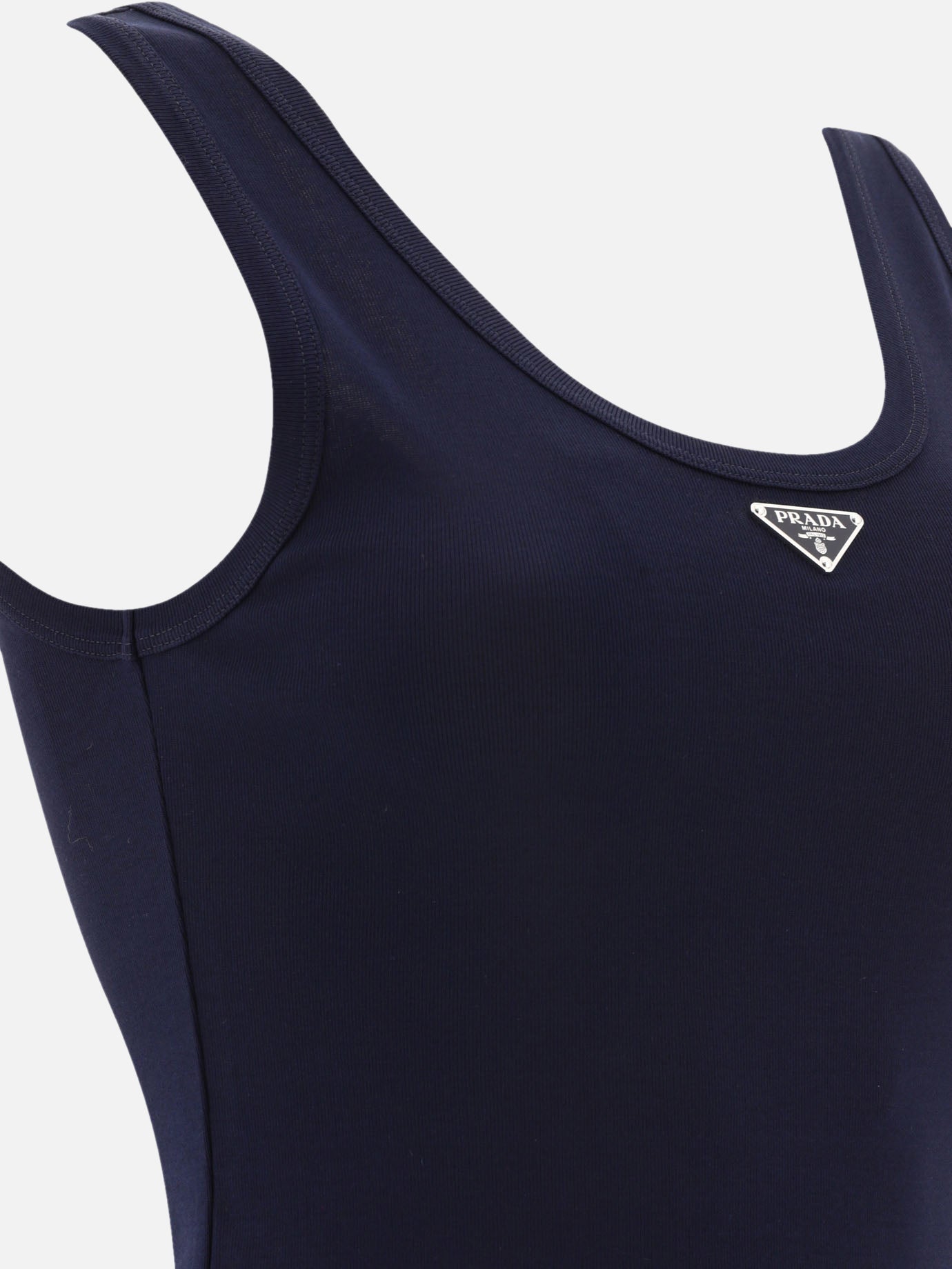 Tank top with triangle logo