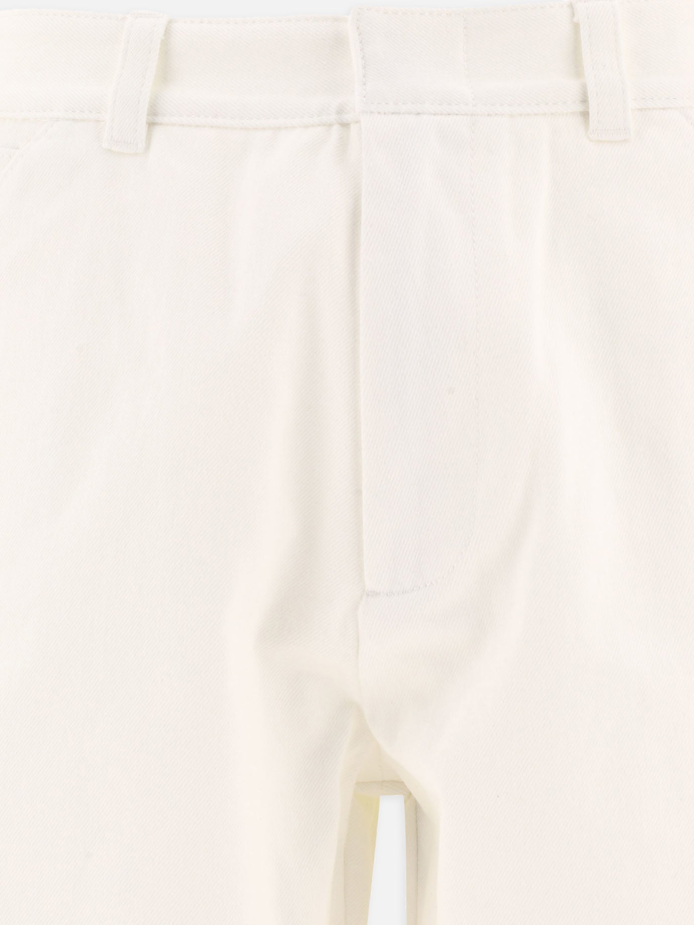 Mid-rise loose-fit trousers