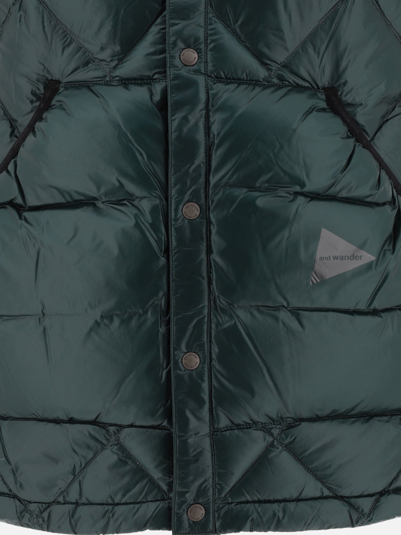 "Diamond Stitch" vest jacket