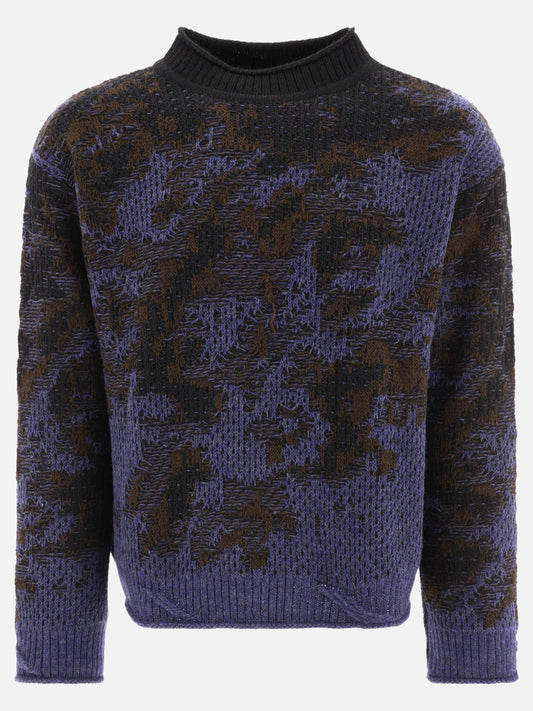 "Blue Rust" sweater