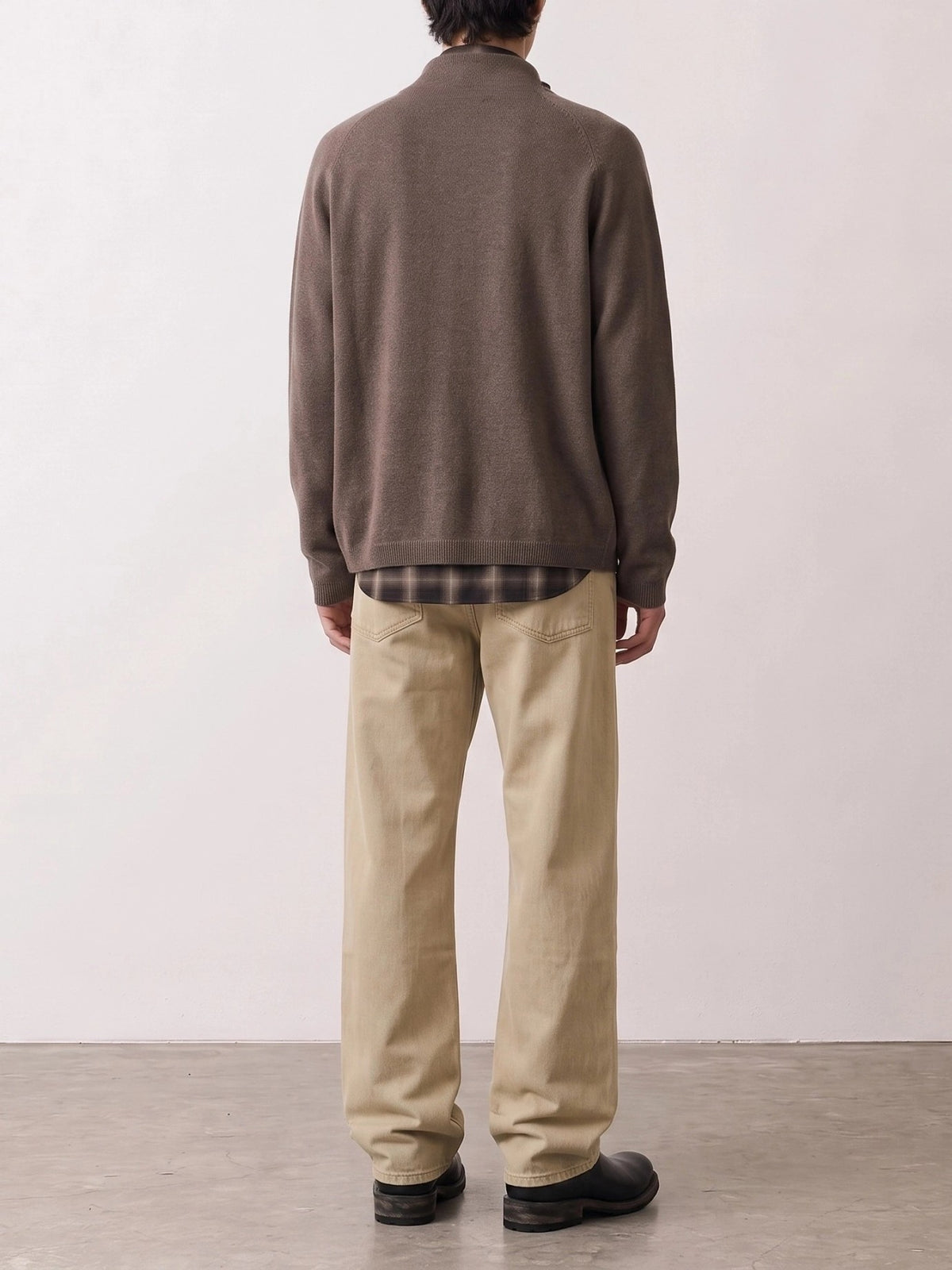 Our Legacy "Line" Zip-Up Sweater Brown - VIETTI