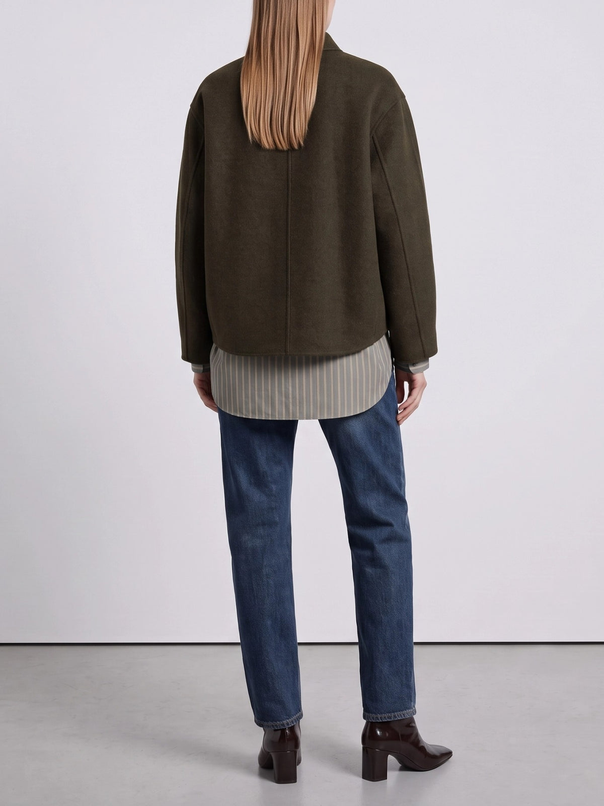 Soeur "Windsor" Short Coat Green - VIETTI