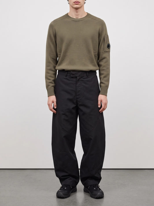 C.P. Company "Lens" Crew-Neck Sweater Grey

