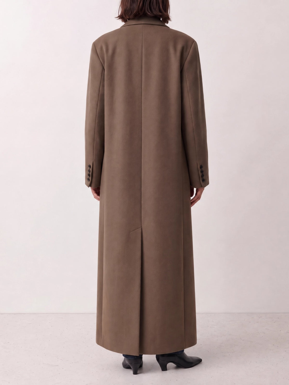 Almada Label "Deja" Long Coat Beige - VIETTI