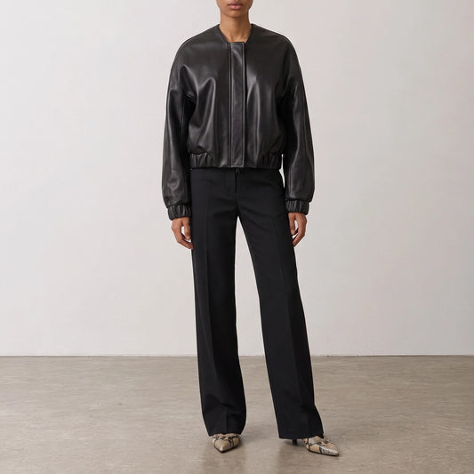 Khaite "Grenare" Tailored Pants Black

