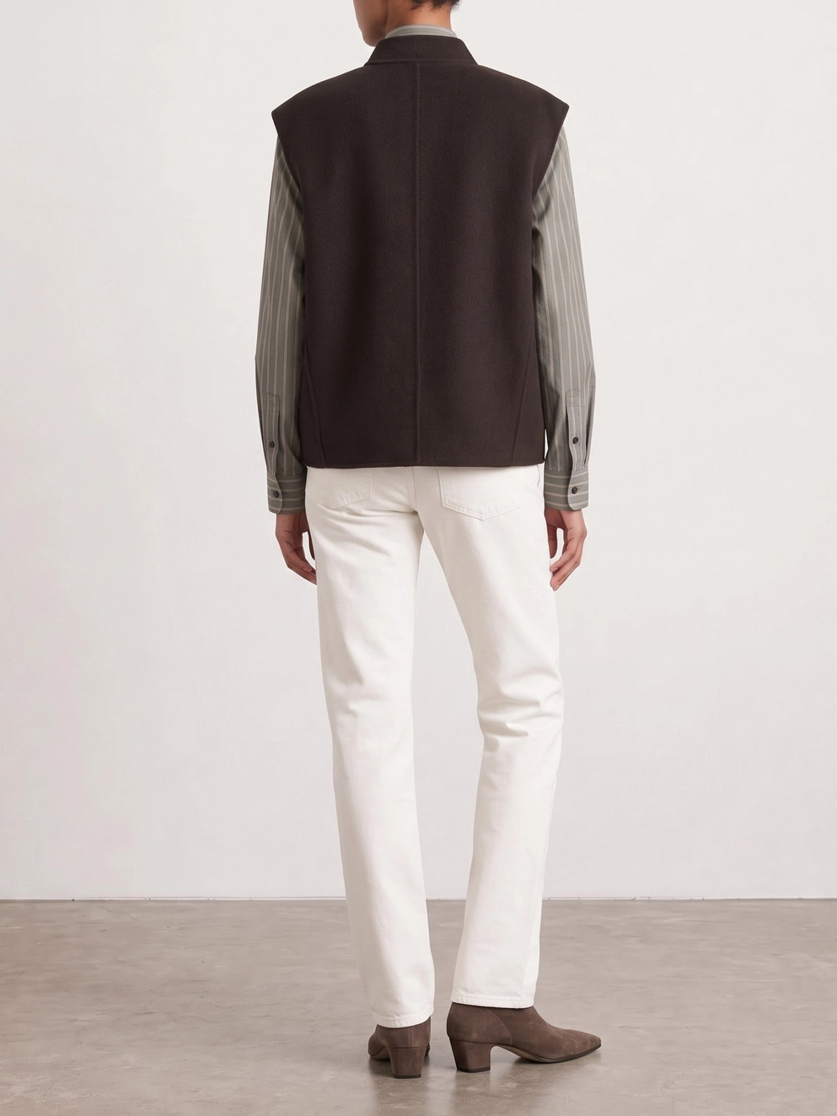 Soeur "Adeline" Sleeveless jacket Brown - VIETTI