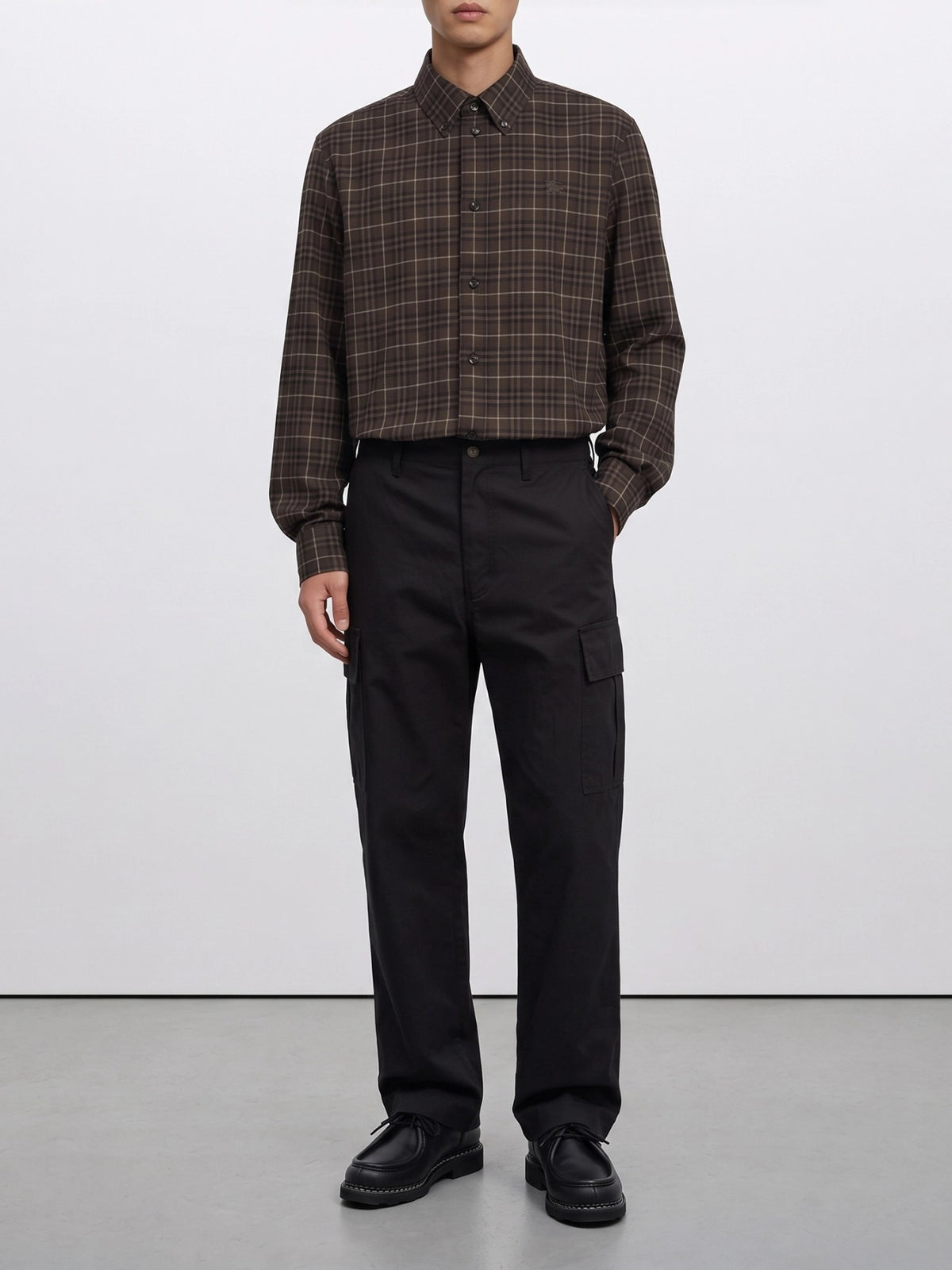 Burberry Camicia casual "Robert" Marrone - VIETTI